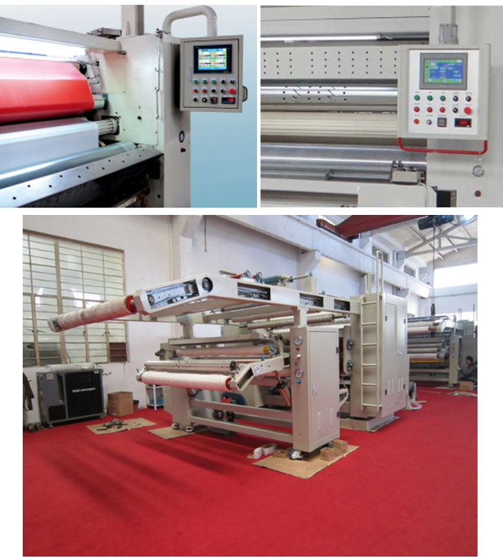 廣東永皋機械PUR復(fù)合機實物細節(jié)圖，工程案例